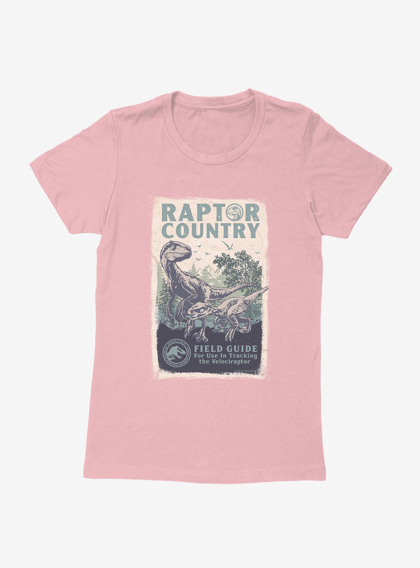 Jurassic World Dominion Raptor Country Womens T-Shirt, LIGHT PINK, hi-res