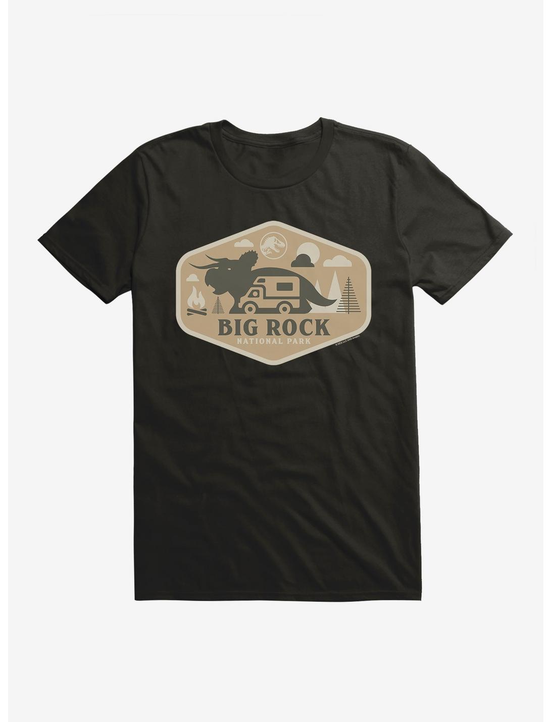 Jurassic World Dominion Big Rock National Park Badge T-Shirt, , hi-res