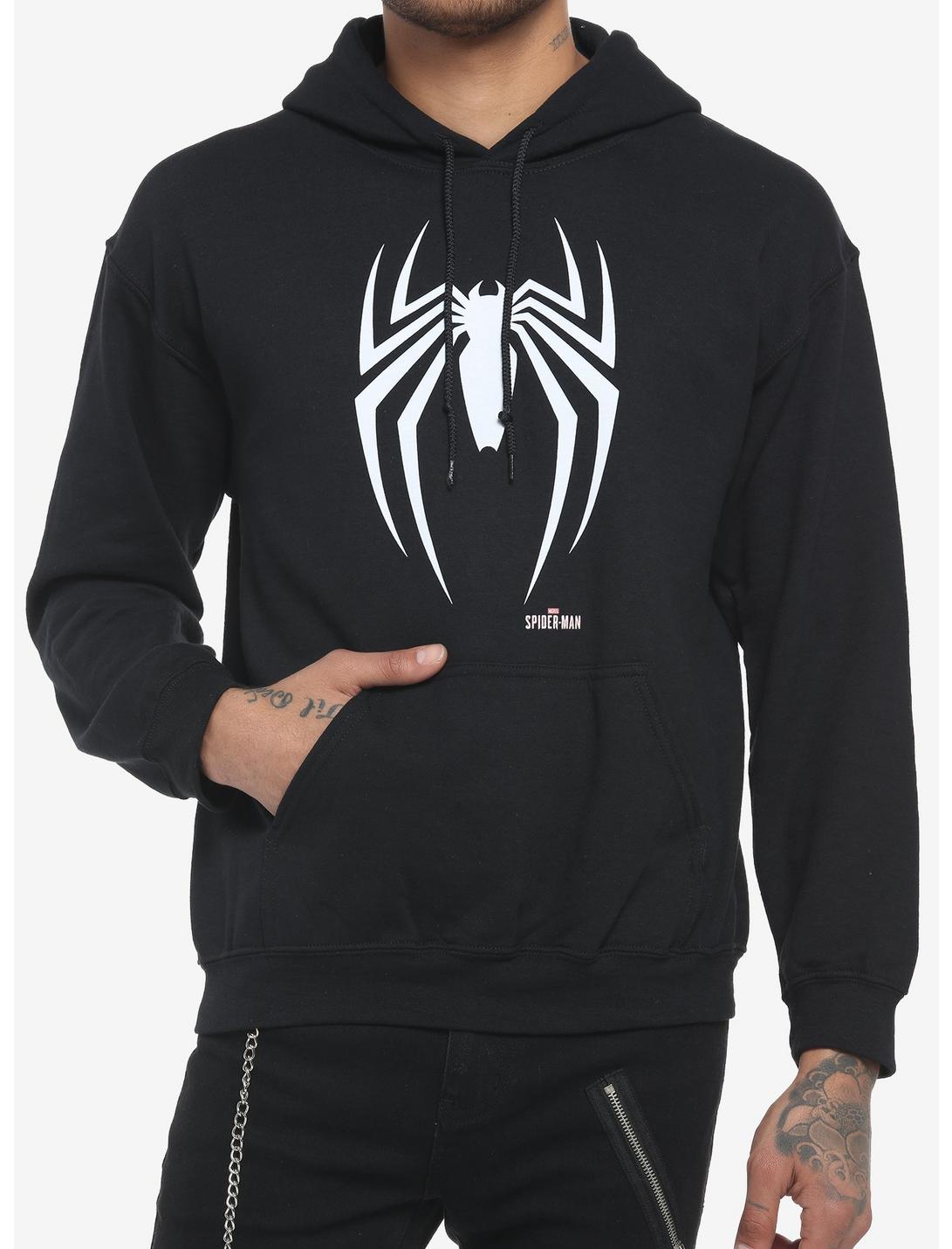 Marvel Spider-Man Spider-Man Game Logo Hoodie, BLACK, hi-res