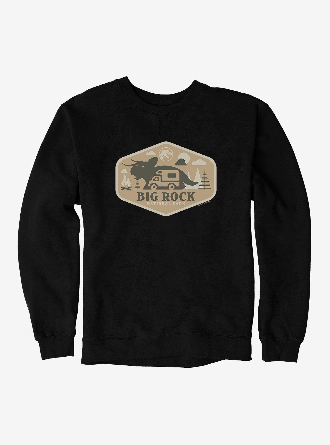 Jurassic World Dominion Big Rock National Park Badge Sweatshirt, , hi-res