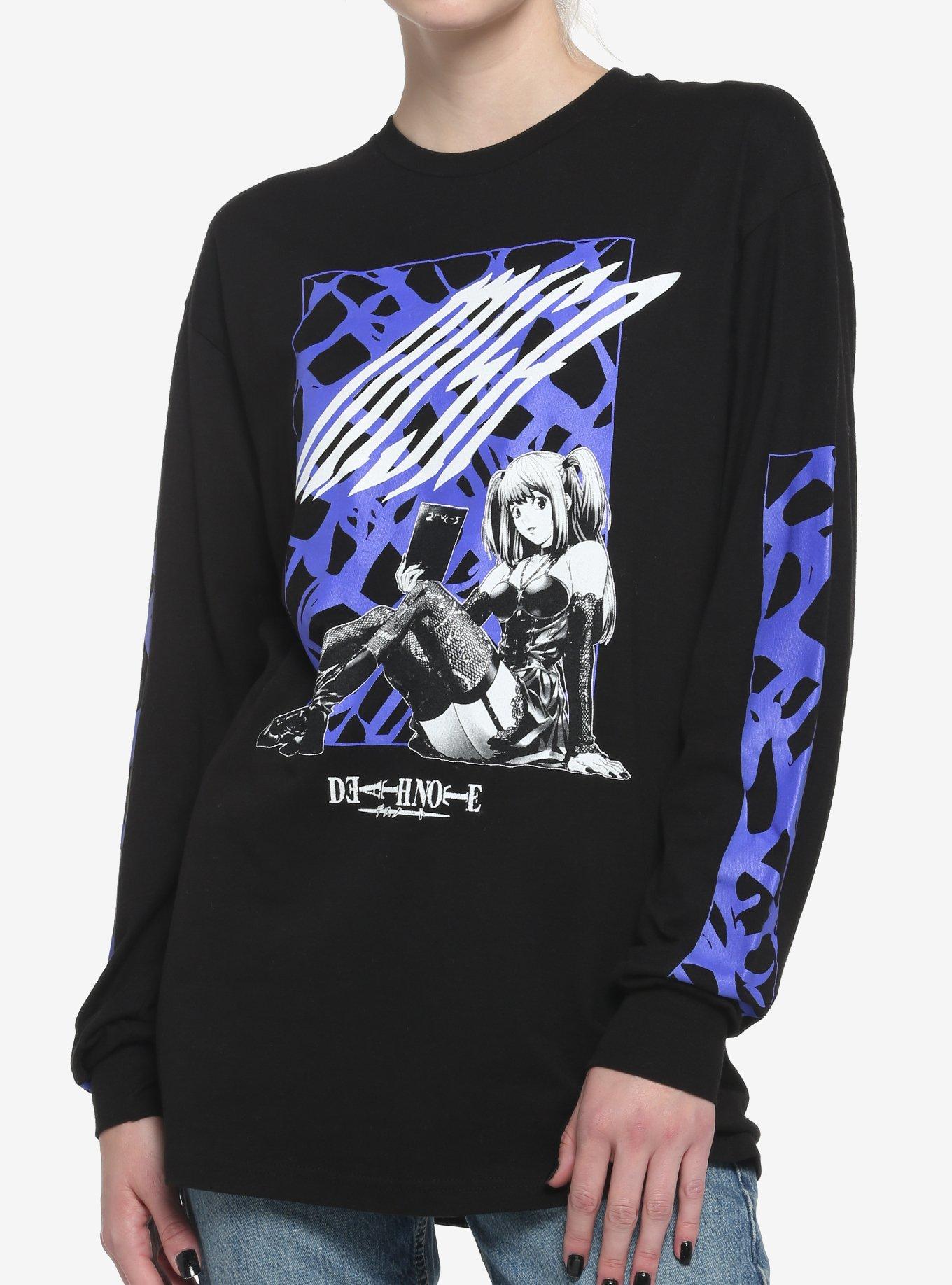 Death Note Misa Panel Girls Long-Sleeve T-Shirt, MULTI, hi-res