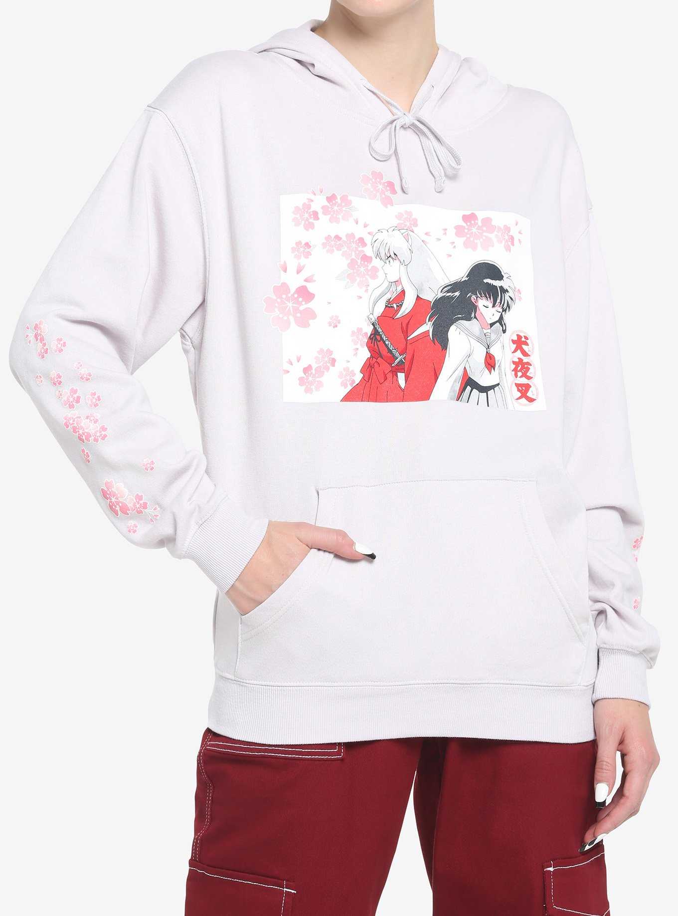 InuYasha Sakura Characters Girls Hoodie, , hi-res