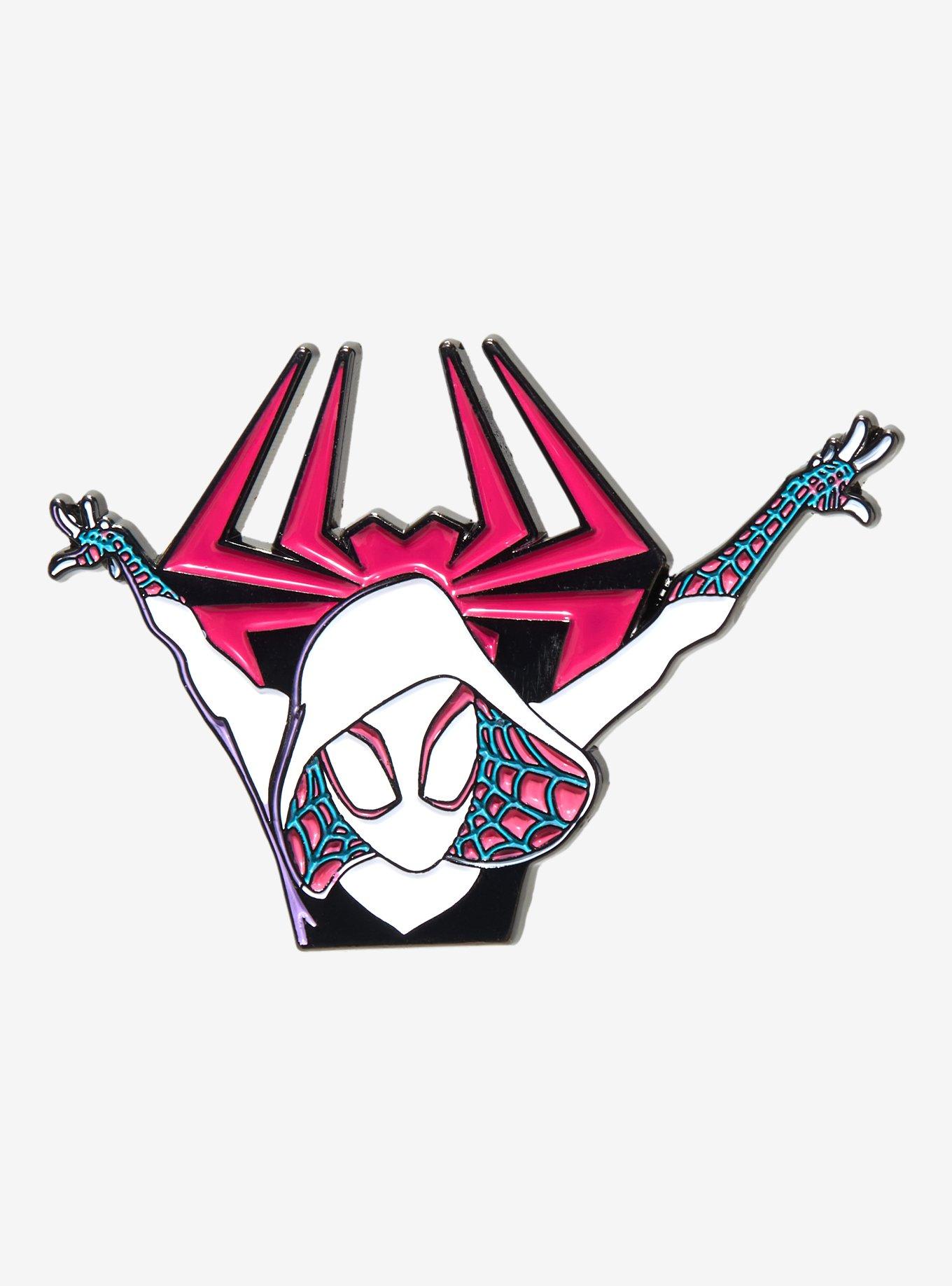 Marvel Spider-Man: Across the Spider-Verse Spider-Gwen Enamel Pin, , hi-res