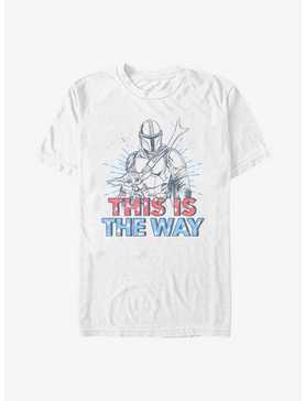 Star Wars The Mandalorian Americana Buddies T-Shirt, , hi-res