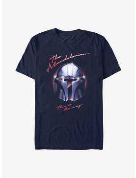 Star Wars The Mandalorian Helmet Chrome T-Shirt, , hi-res
