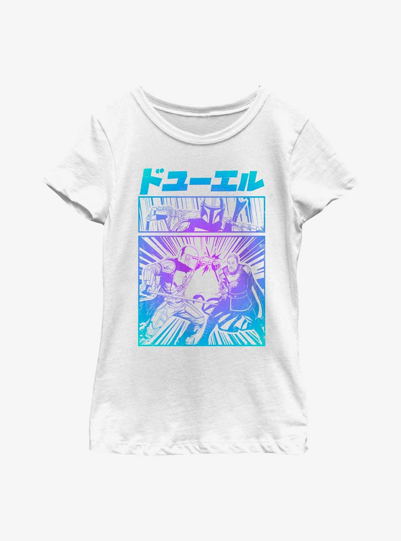 Star Wars The Mandalorian The Duel Youth Girls T-Shirt, , hi-res