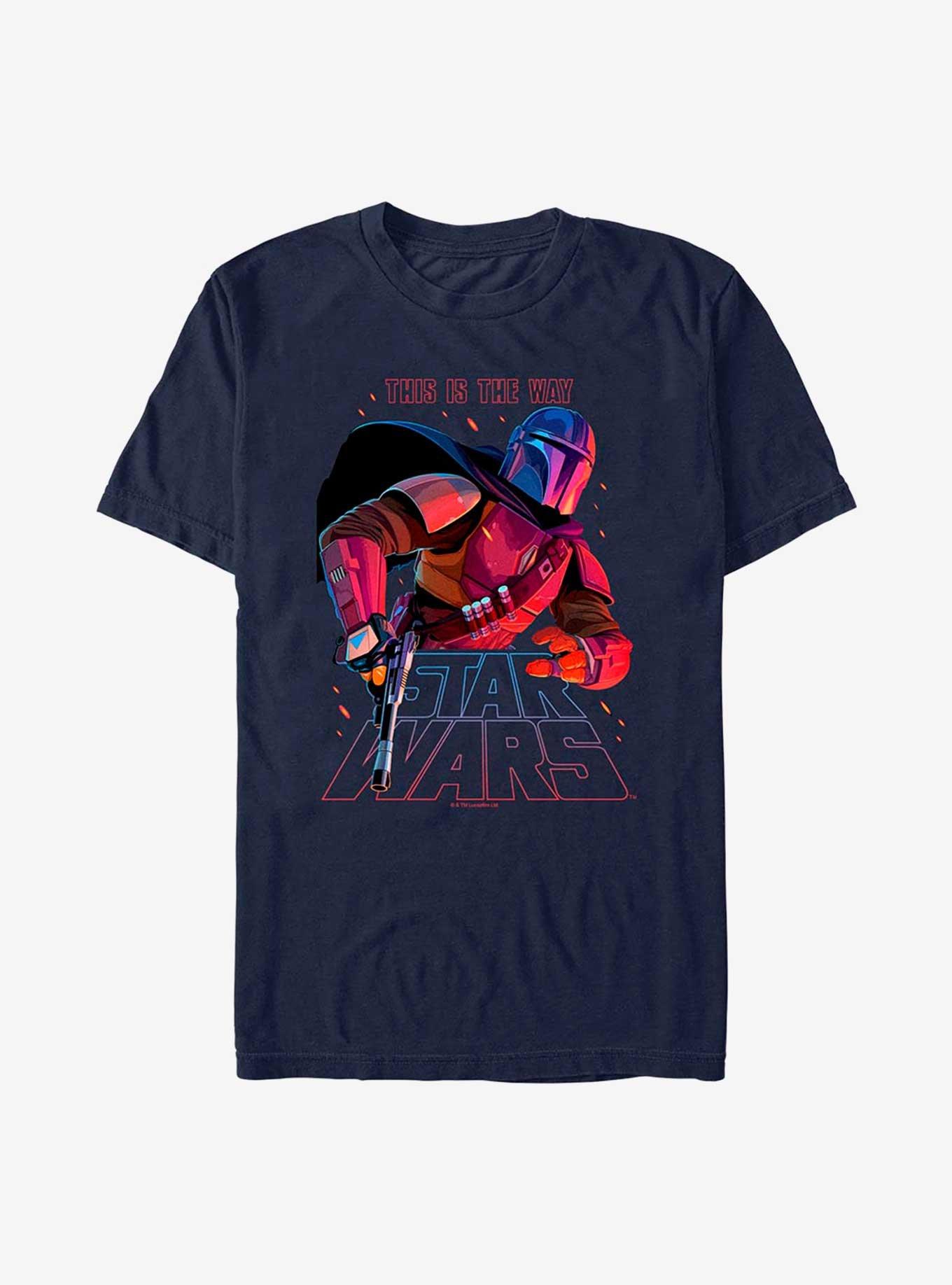 Star Wars The Mandalorian Night Ranger T-Shirt, NAVY, hi-res