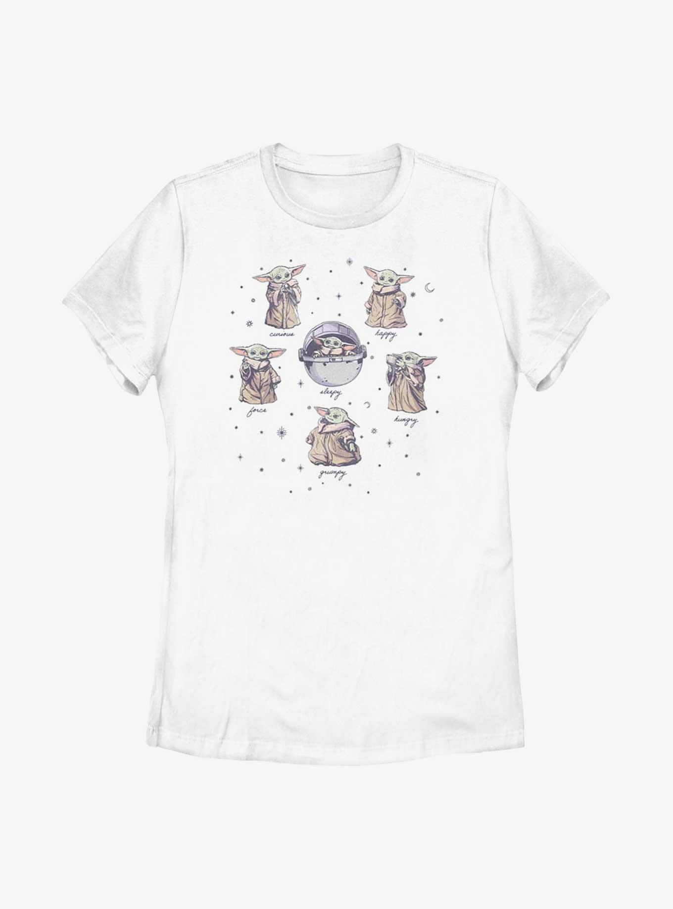 Star Wars The Mandalorian The Child Title Womens T-Shirt, WHITE, hi-res