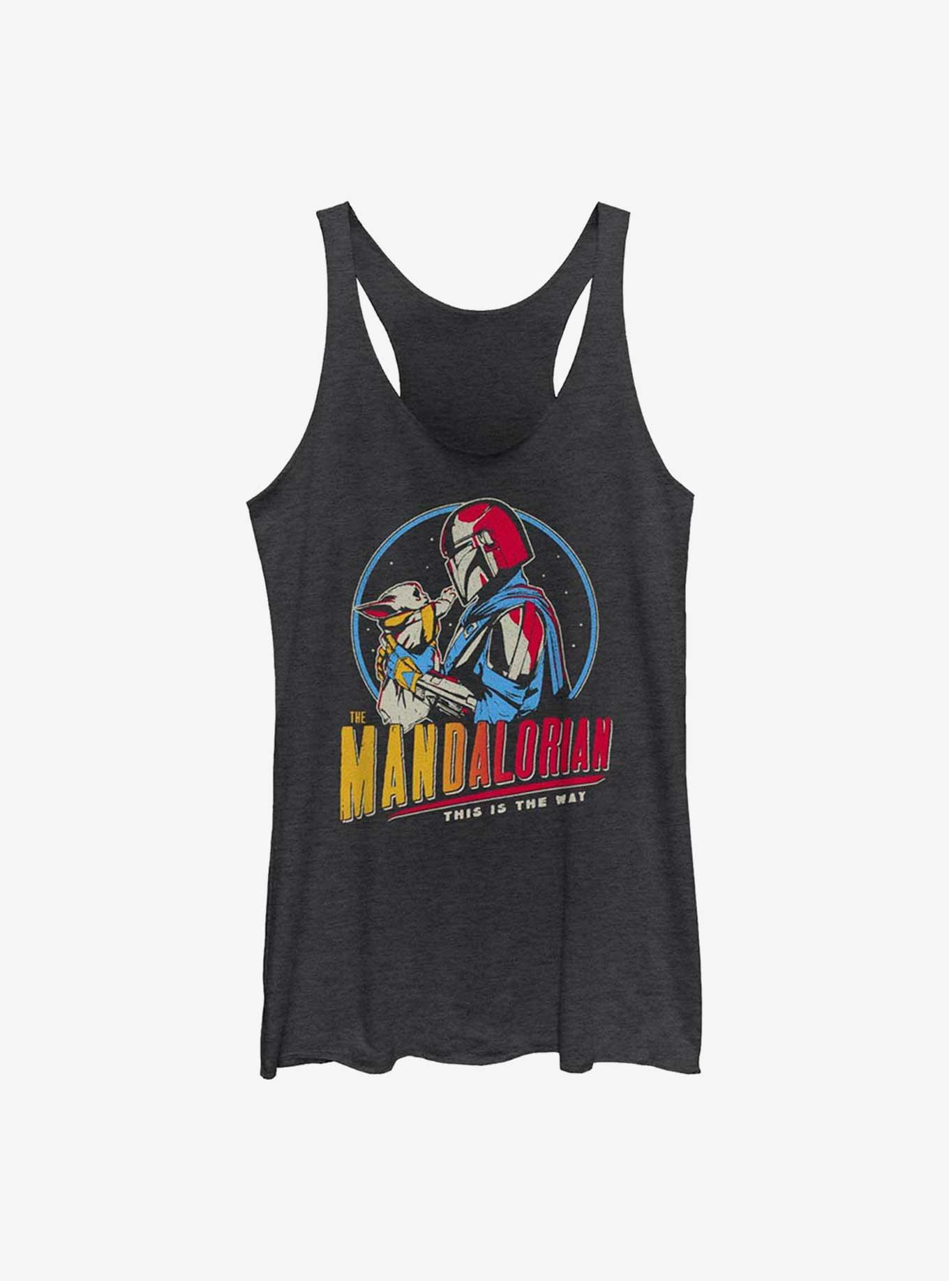 Star Wars The Mandalorian Dark Rainbow Womens Tank Top, , hi-res