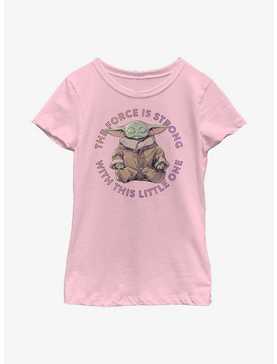 Star Wars The Mandalorian The Child Force Youth Girls T-Shirt, , hi-res