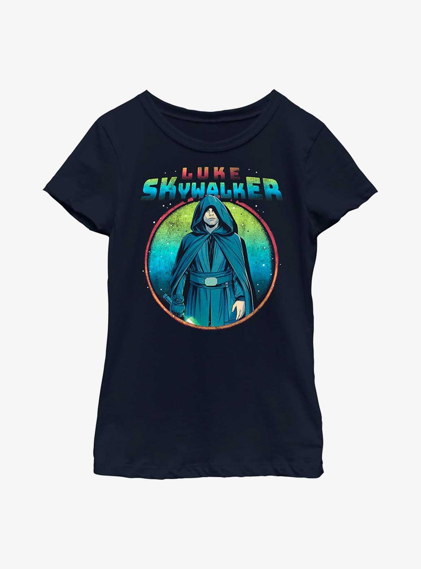Star Wars The Mandalorian Luke Skywalker Youth Girls T-Shirt, , hi-res