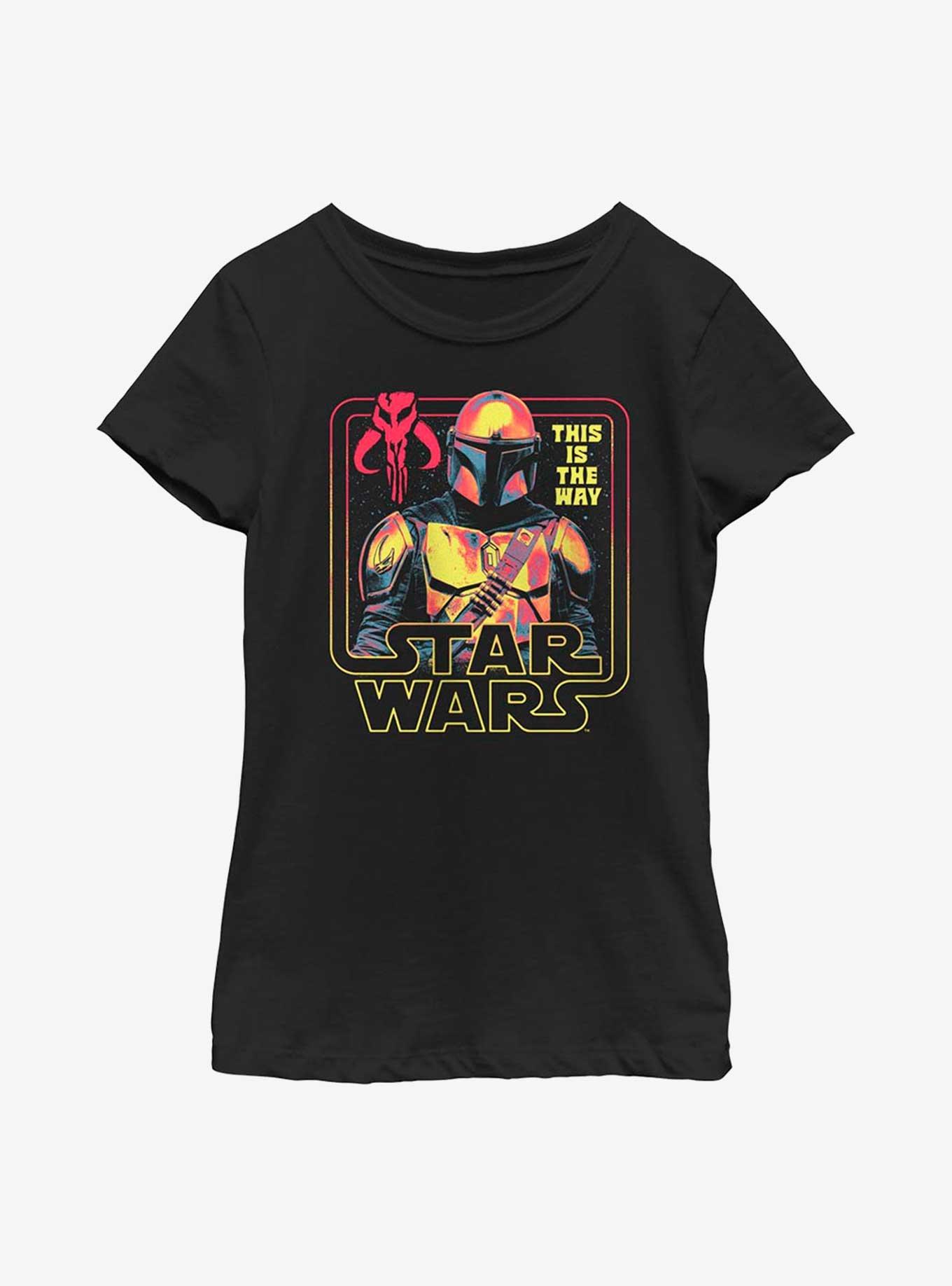 Star Wars The Mandalorian The Protector Youth Girls T-Shirt, , hi-res