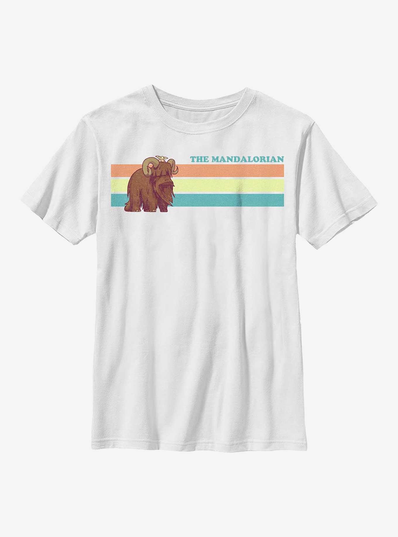 Star Wars The Mandalorian Bantha Ride Youth T-Shirt, , hi-res