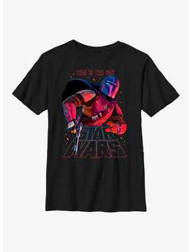 Star Wars The Mandalorian Night Ranger Youth T-Shirt, , hi-res