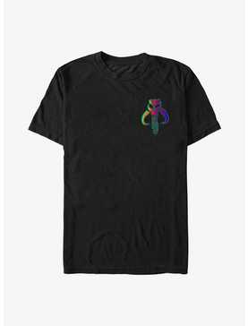 Star Wars The Mandalorian Neon Primary Icon T-Shirt, , hi-res