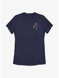 Star Wars The Mandalorian Neon Primary Icon Womens T-Shirt, NAVY, hi-res