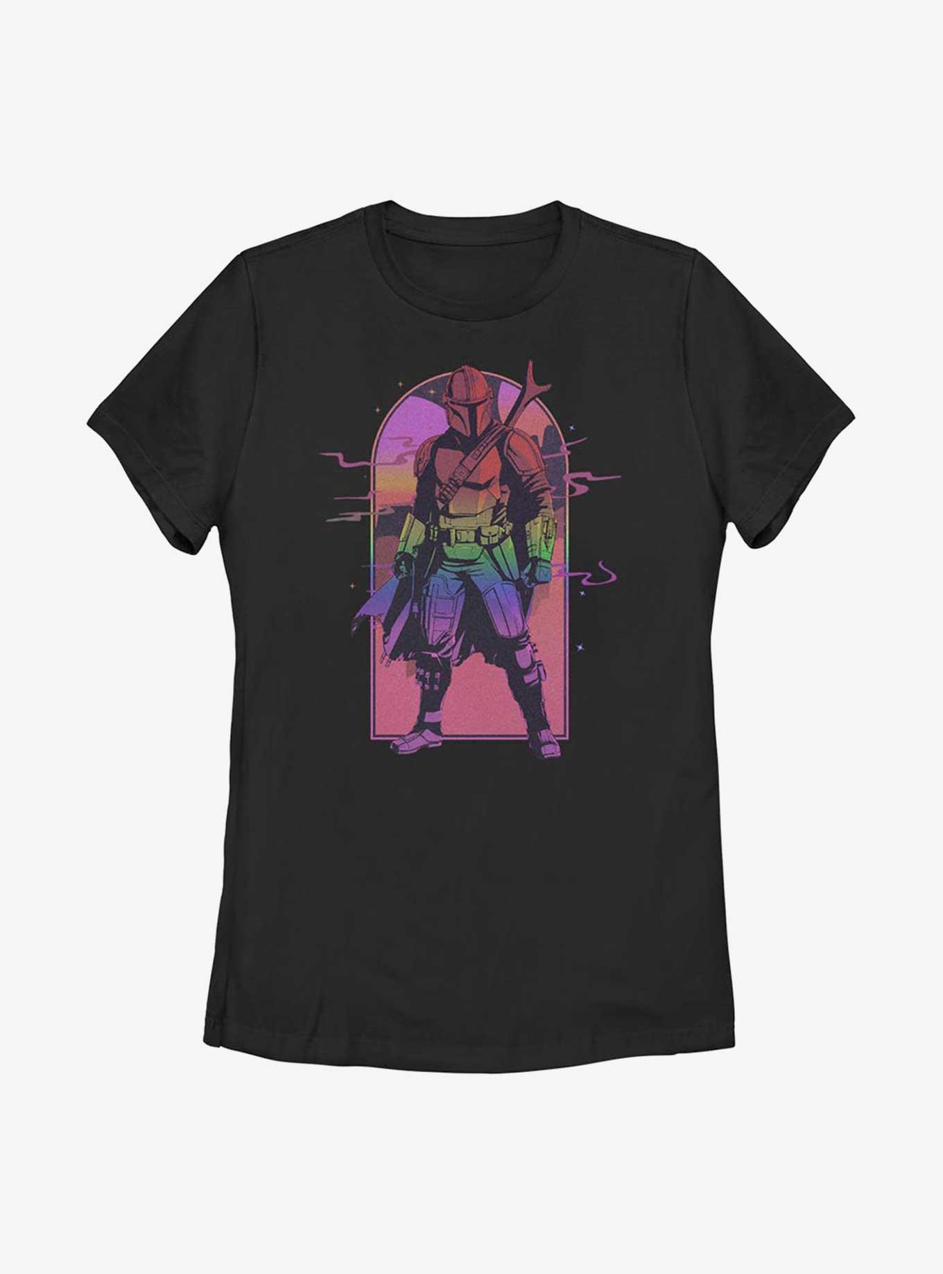 Star Wars The Mandalorian Sunset Spectacular Womens T-Shirt, , hi-res