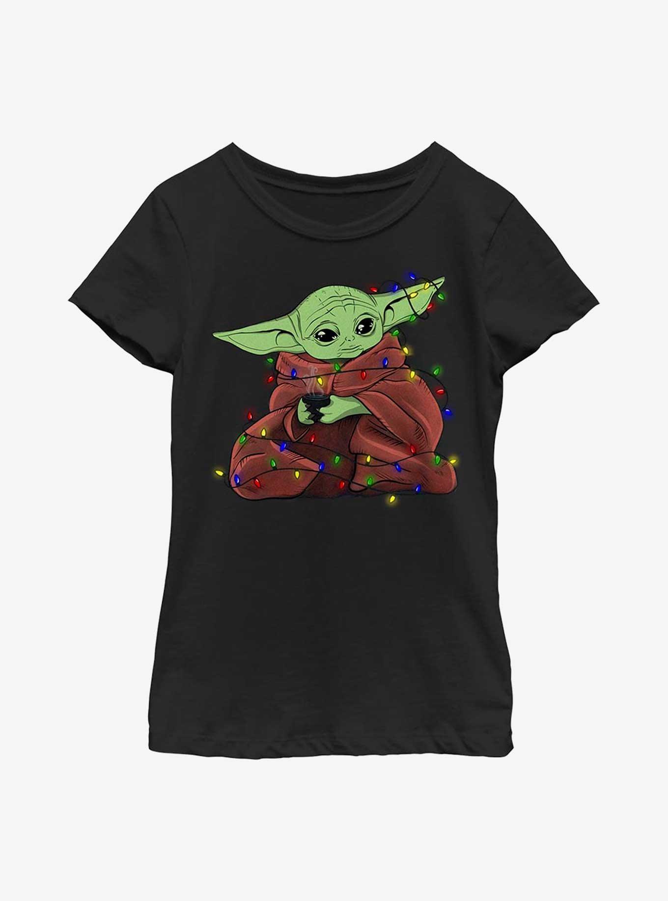 Star Wars The Mandalorian The Child Lights Youth Girls T-Shirt, , hi-res