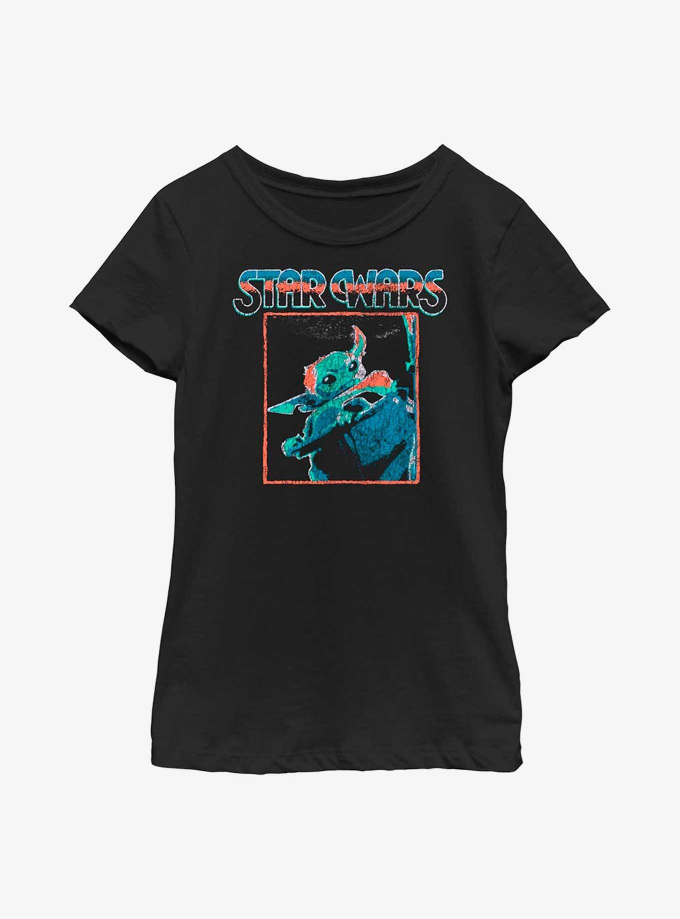 Star Wars The Mandalorian Joy Ride Front Youth Girls T-Shirt, , hi-res