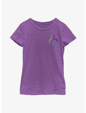 Star Wars The Mandalorian Neon Primary Icon Youth Girls T-Shirt, , hi-res