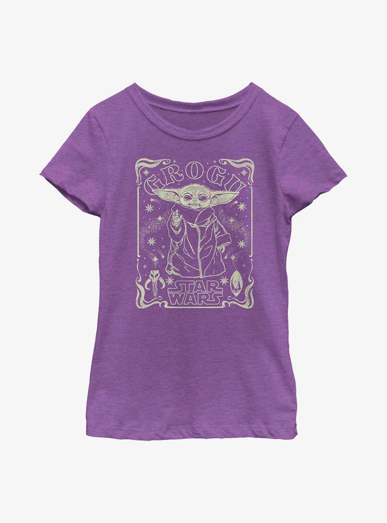 Star Wars The Mandalorian Starry The Child Youth Girls T-Shirt, , hi-res