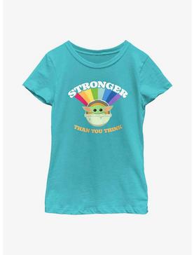 Star Wars The Mandalorian Stronger The Child Youth Girls T-Shirt, , hi-res