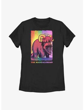 Star Wars The Mandalorian Bantha Ride Pride Womens T-Shirt, , hi-res
