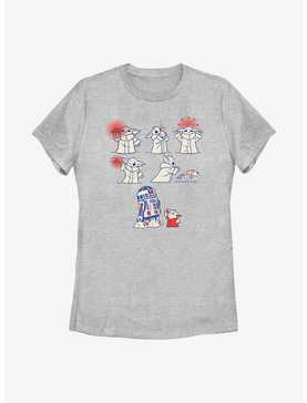Star Wars The Mandalorian The Child Flag Womens T-Shirt, , hi-res