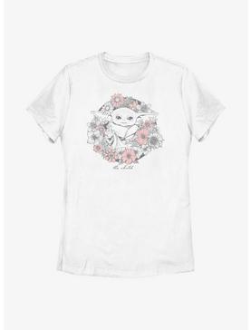 Star Wars The Mandalorian The Child Floral Womens T-Shirt, , hi-res