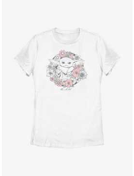 Star Wars The Mandalorian The Child Floral Womens T-Shirt, , hi-res