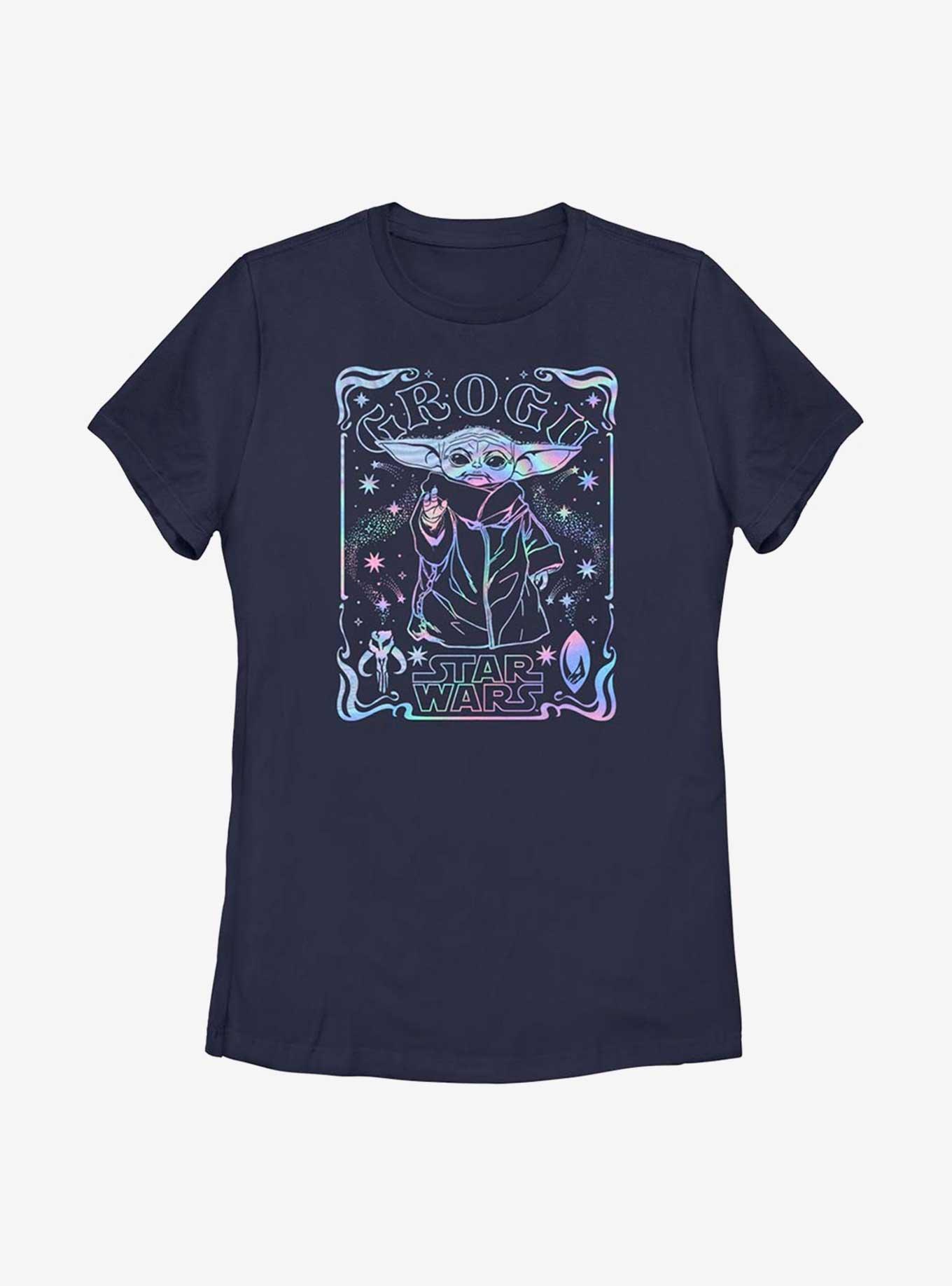 Star Wars The Mandalorian The Child Holographic Womens T-Shirt, , hi-res