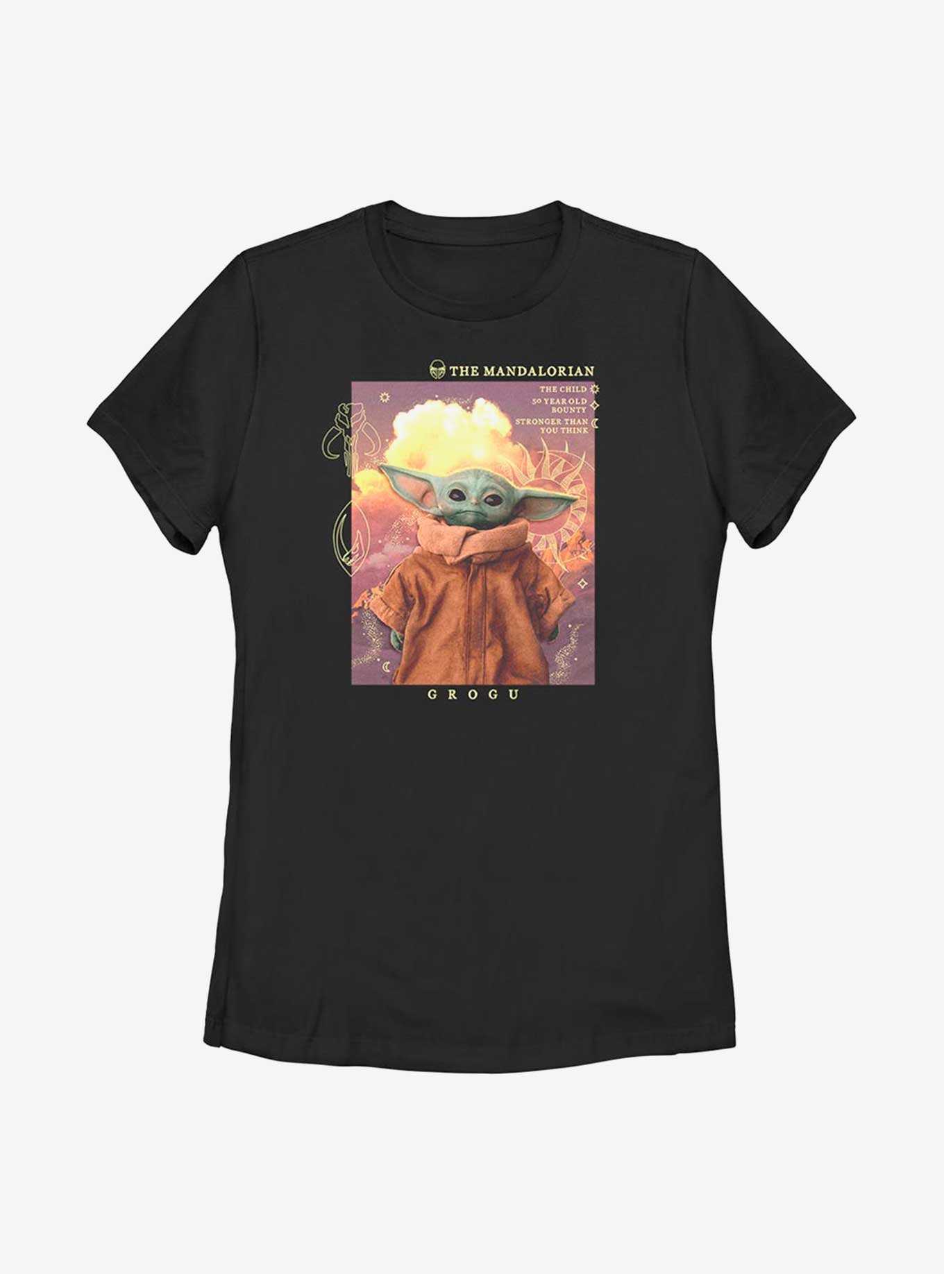 Star Wars The Mandalorian The Child Photo Celestial Womens T-Shirt, , hi-res