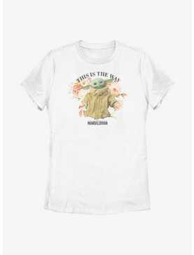 Star Wars The Mandalorian Floral The Child Womens T-Shirt, , hi-res
