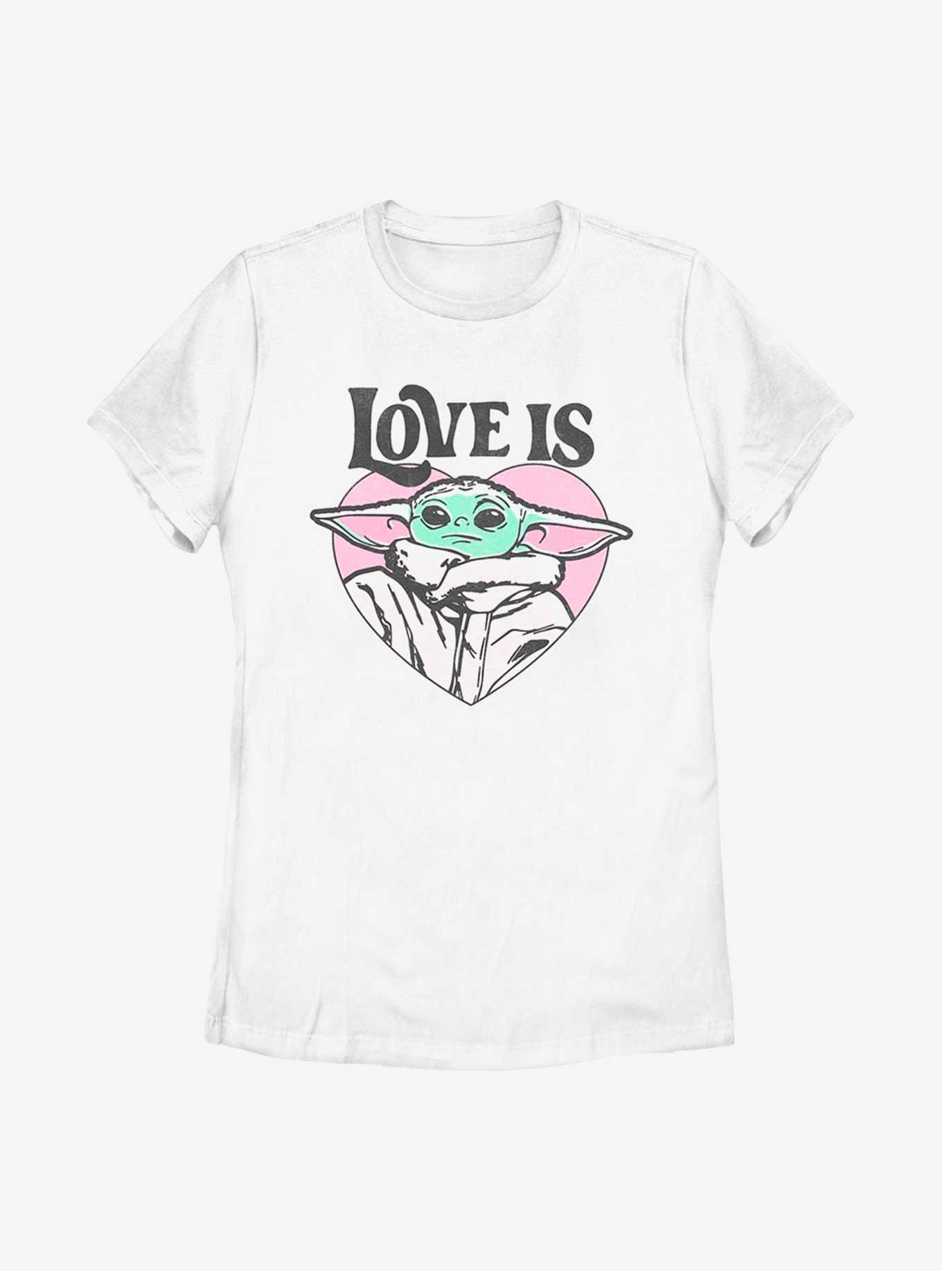 Star Wars The Mandalorian Love Is The Child Womens T-Shirt, , hi-res