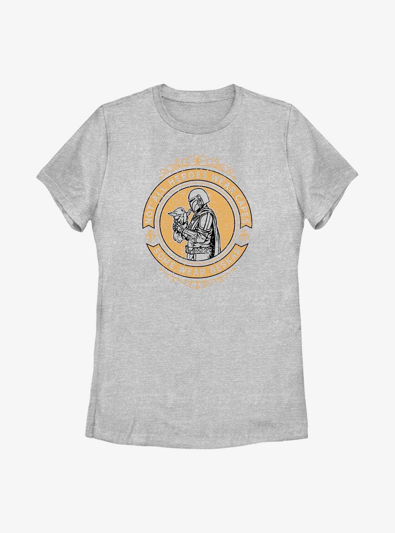 Star Wars The Mandalorian Gate Womens T-Shirt, ATH HTR, hi-res