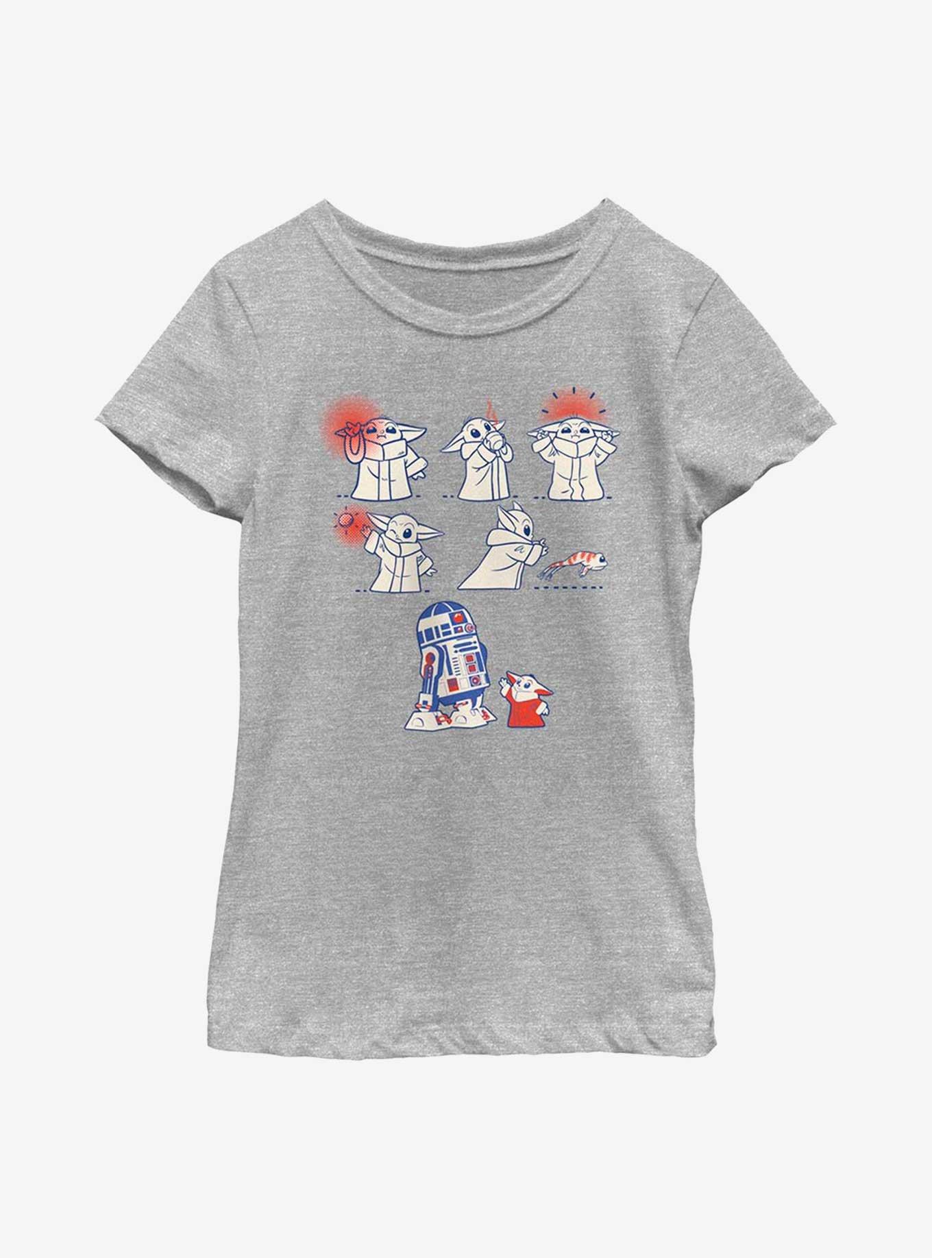 Star Wars The Mandalorian The Child Flag Youth Girls T-Shirt, , hi-res