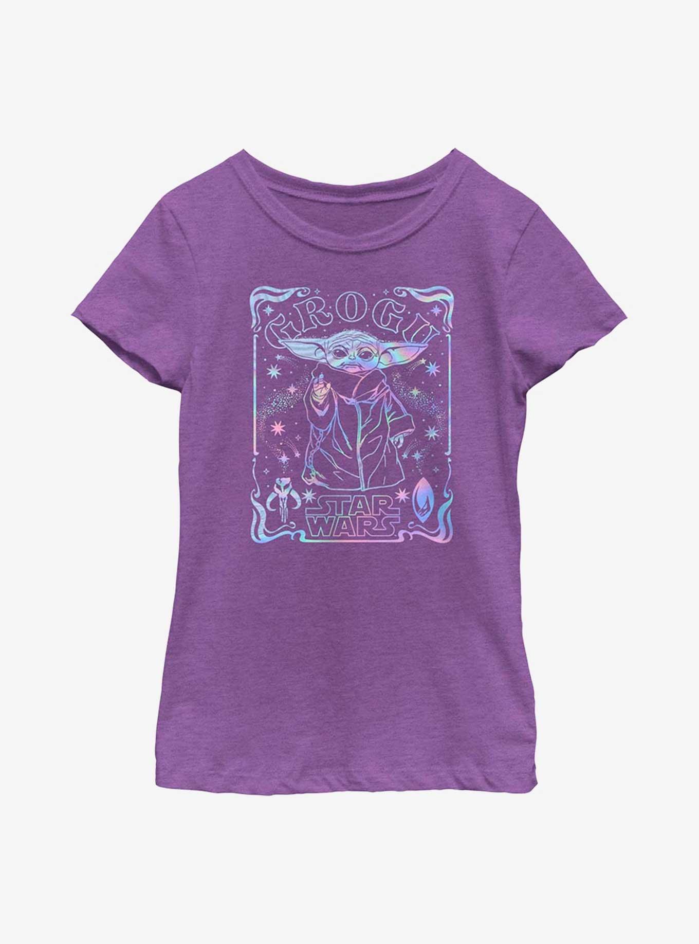 Star Wars The Mandalorian The Child Holographic Youth Girls T-Shirt, , hi-res