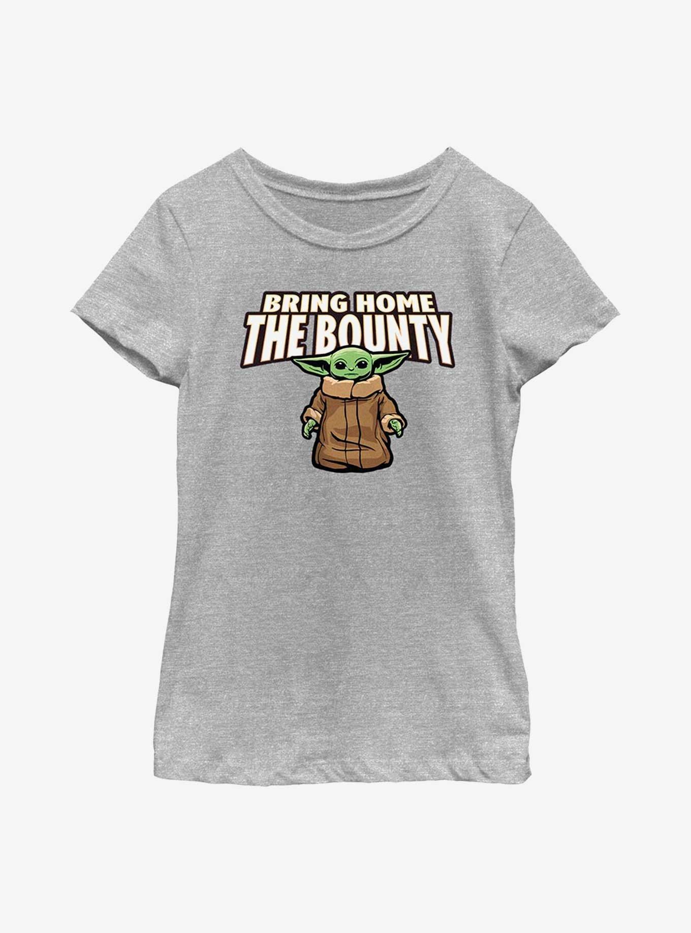 Star Wars The Mandalorian The Child Logo Youth Girls T-Shirt
