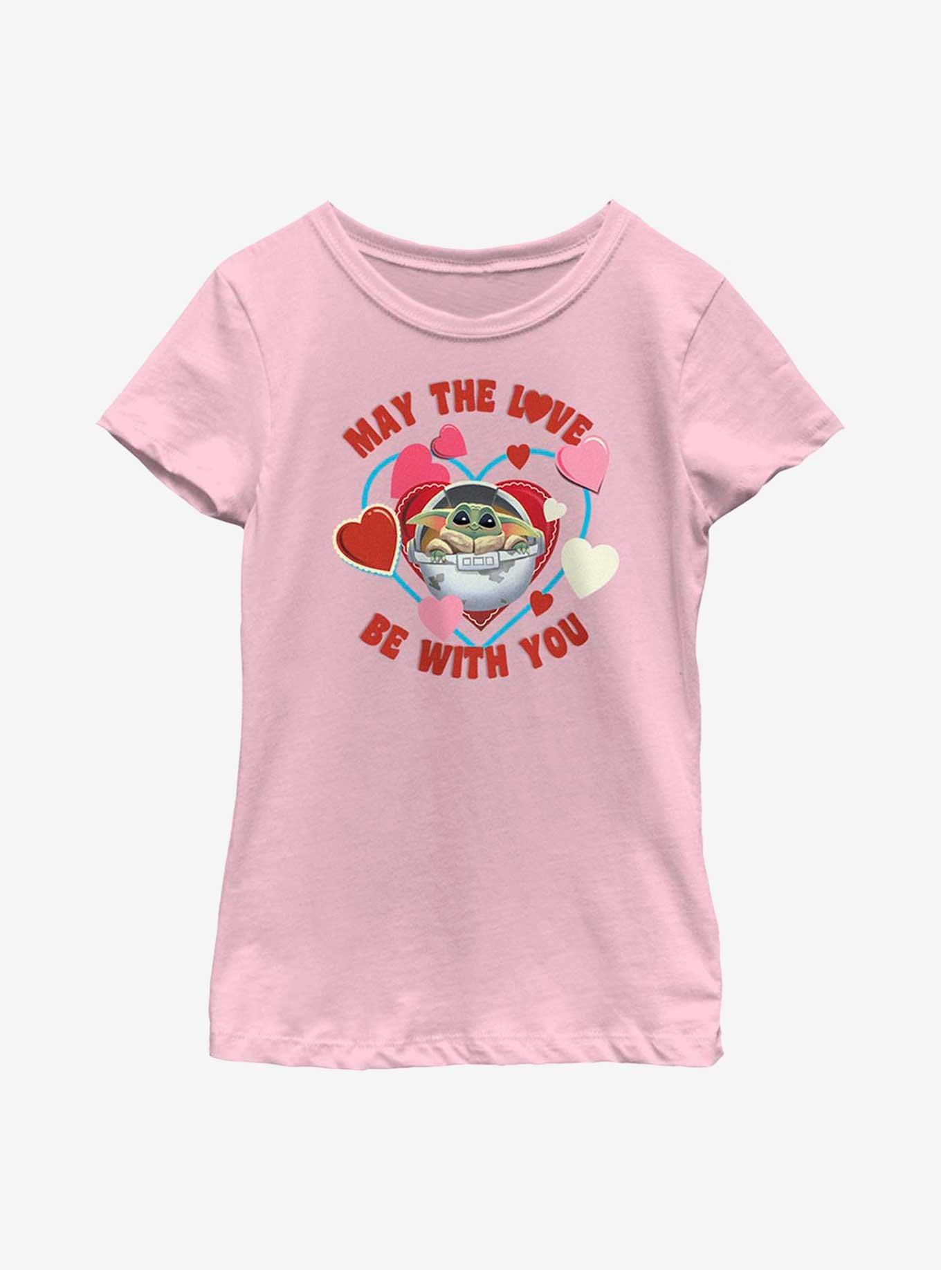 Star Wars The Mandalorian Little Lover Youth Girls T-Shirt, , hi-res