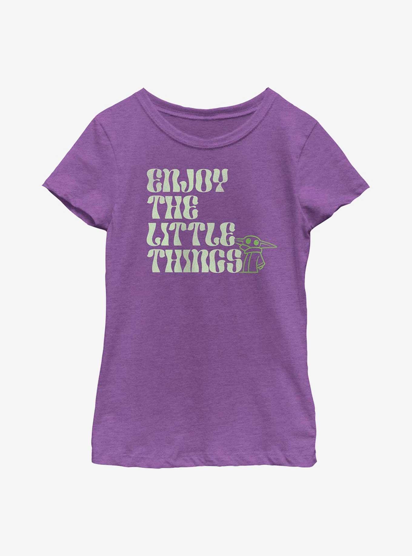 Star Wars The Mandalorian Little Things Youth Girls T-Shirt, , hi-res