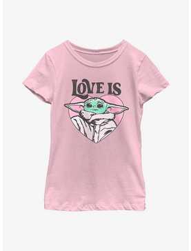 Star Wars The Mandalorian Love Is The Child Youth Girls T-Shirt, , hi-res