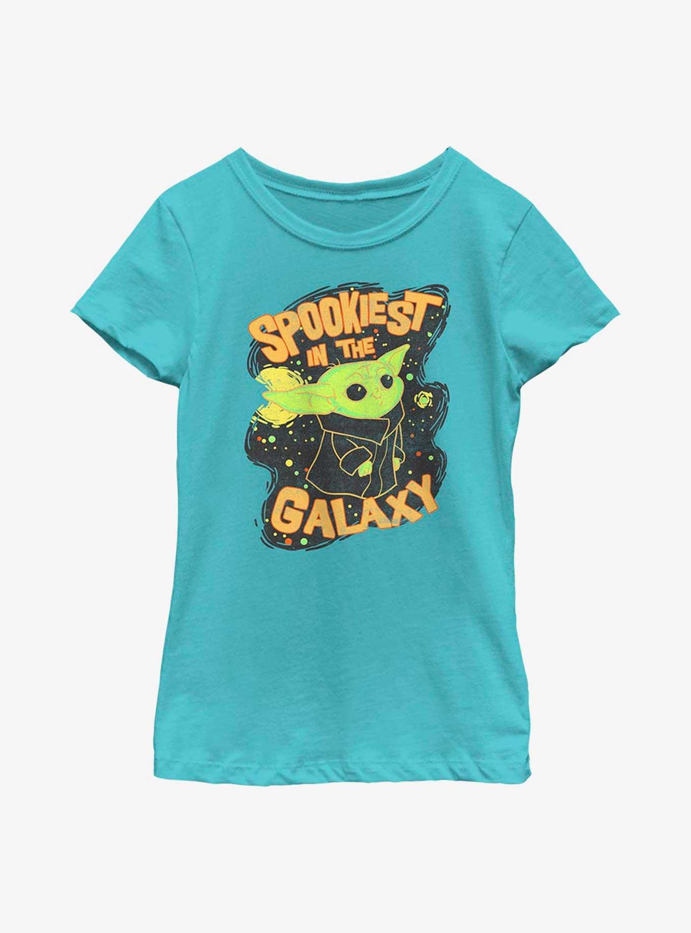 Star Wars The Mandalorian Spookiest In The Galaxy Youth Girls T-Shirt, , hi-res