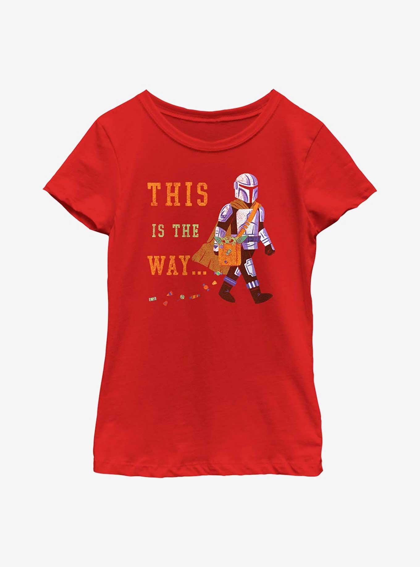 Star Wars The Mandalorian Trick The Way Youth Girls T-Shirt, , hi-res