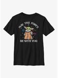 Star Wars The Mandalorian The Child Force Youth T-Shirt, BLACK, hi-res