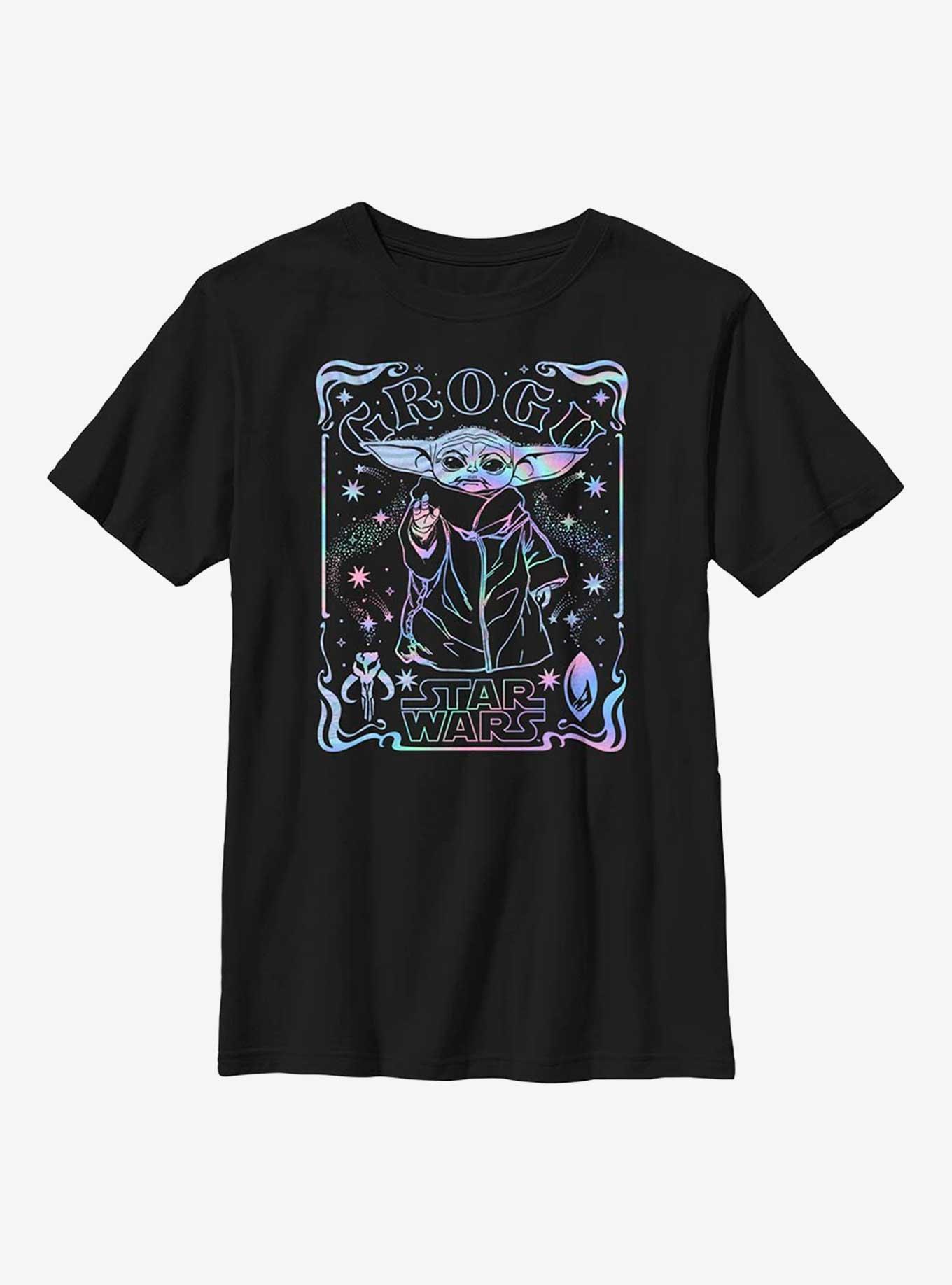 Star Wars The Mandalorian The Child Holographic Youth T-Shirt, , hi-res