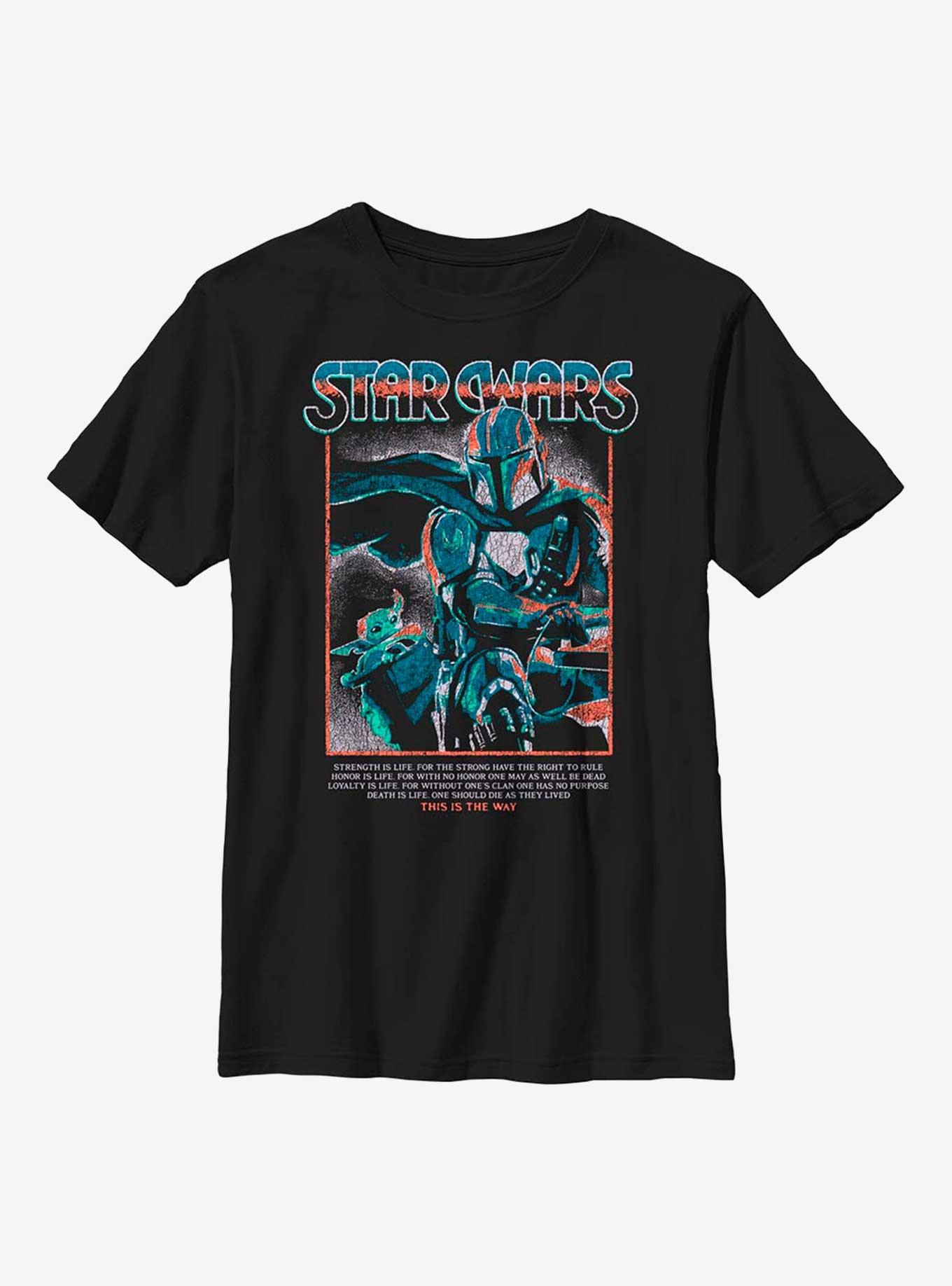 Star Wars The Mandalorian Joy Ride Youth T-Shirt, , hi-res