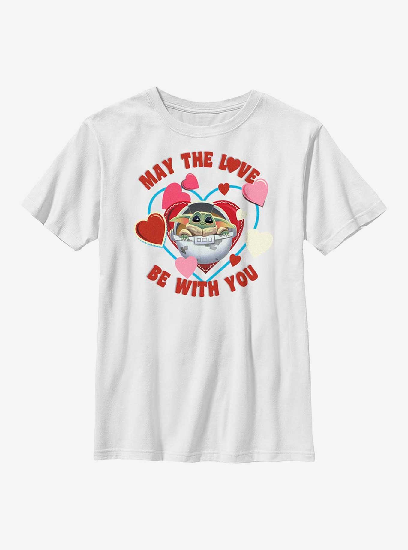 Star Wars The Mandalorian Little Lover Youth T-Shirt, , hi-res