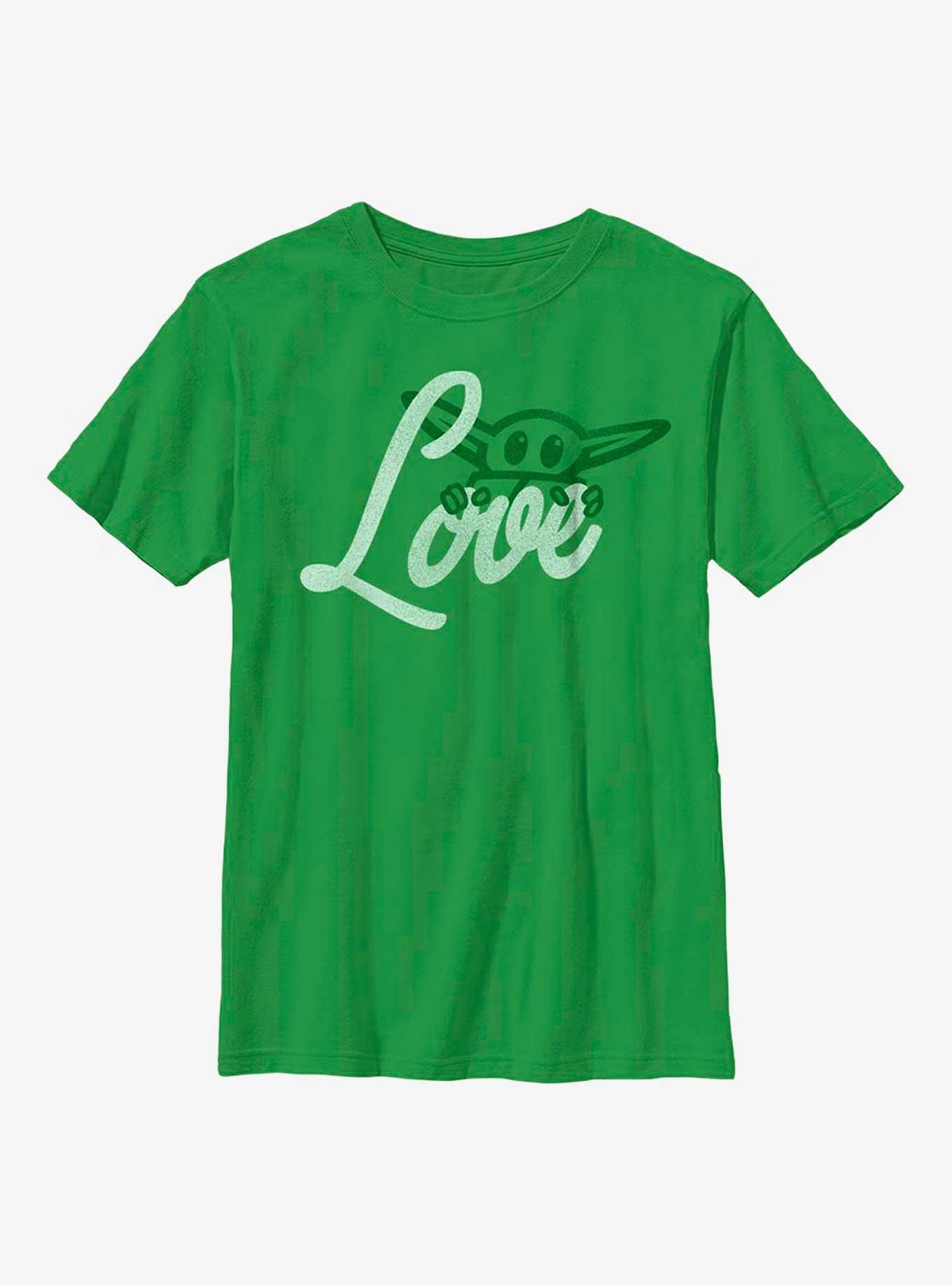 Star Wars The Mandalorian Star Love Youth T-Shirt