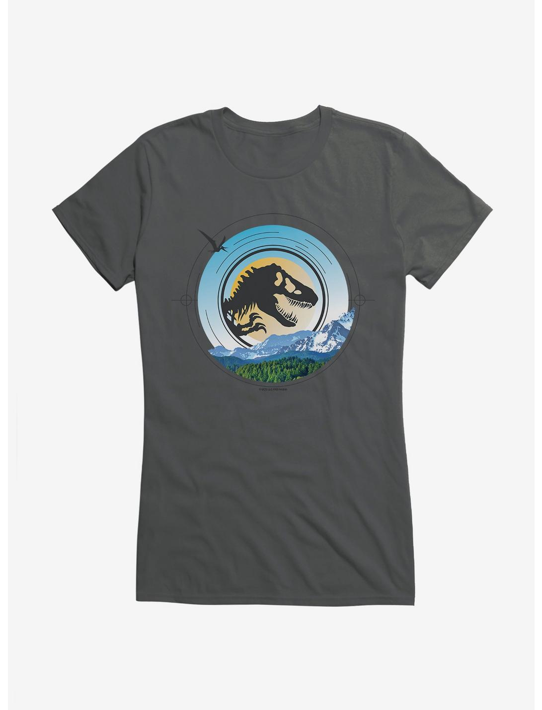 Jurassic World Dominion: BioSyn Dino Radar Girls T-Shirt, CHARCOAL, hi-res