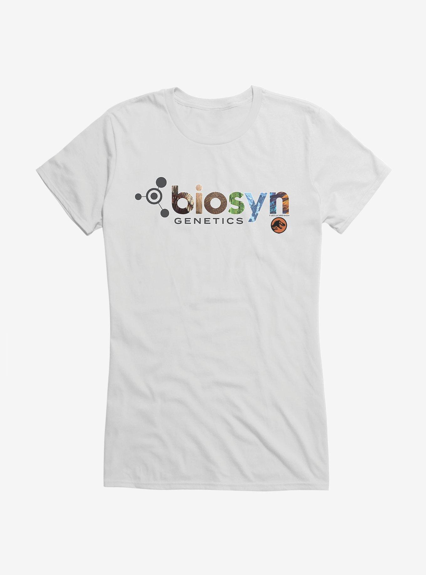 Jurassic World Dominion: BioSyn Genetics Girls T-Shirt, WHITE, hi-res